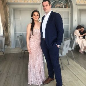 Scala Pink Beaded Dress